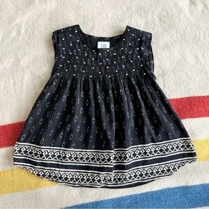 Bell by Alicia Bell sequin smocked top